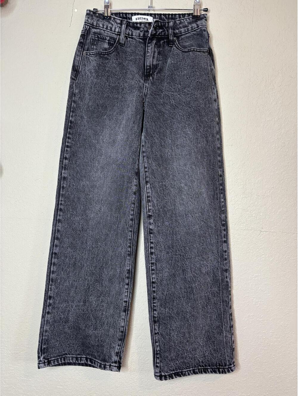 RSQ Baggy Jean in Gray Wash, Size 23